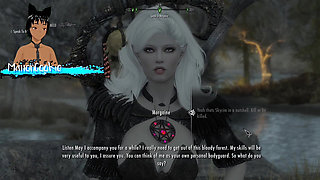 Skyrim B and L Mod - Finding Morgaine and Helping Our Her Sexual Needs