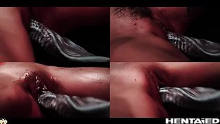 Valentina Nappi & Sonya Blaze Lesbian Fingering - BBW Babe Hogtied & Creamy 4K Porn