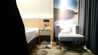 Amateur gives husband blowjob live on cam