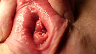 Close up Pussy Rubbing and Fingering Masturbation