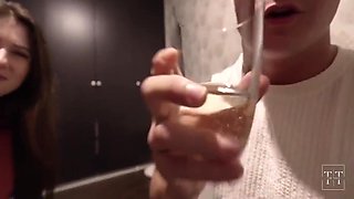 Picked Up A Chick On The Street And Nailed Her In A College Dorm Without A Rubber, Raw