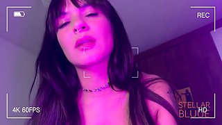 The Busty Naughty Brunette Gave Me a Hot Wet Blowjob and Swallowed All My Cum