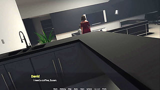 The Preachers Wife Loves Big Cock - Away From Home #45 - an Animated 3D Porn Game