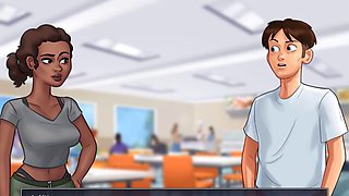 Steamy summer saga with wild cartoon sex tales