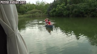 21yo rimming dykes enjoy anal 3some outdoor with sex toys