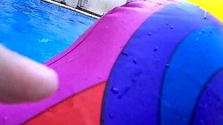 pool day.. look my ass underwater