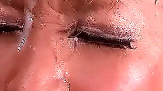 Cute Japanese Teen in Rare Bukkake and Creampie Gangbang