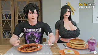 Passionate Encounters: Debbie & Raven's Intimate Story - Mansion Days - Part 3 - Brim - by Porn Game 4u