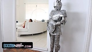 Exxxtra petite - super hot small redhead receives big cock