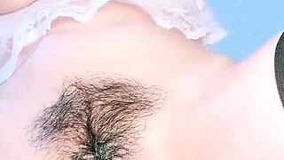 Japanese Teen Ai Yumemi Hairy Pussy Toyed