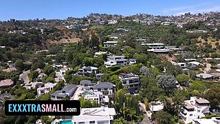 Petite troublemaker receives immediate discipline