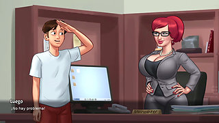 Infidelity with my stepmom and my teacher separately- summertime saga