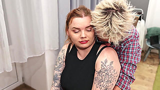 A Romantic Married Couple Returns From the Theater and Begins to Enjoy Each Other. They Kiss, Lick Pussy, and Have Sex