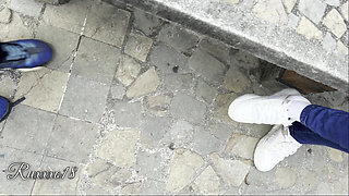 Colombian Encounter on the Street Wanting Wild Sex