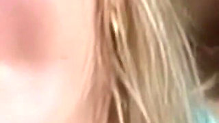 Emerging From Cave Big Natural Tits Dame Arrives with Her High Heels Into Threesome Heaven