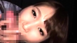 Huge Japan blowjob and handjob POV orgy with a cumshot