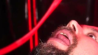 Rubber Nurse Takes a Cum Sample