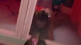 She Fucks at Swingers Club in Front of Everyone