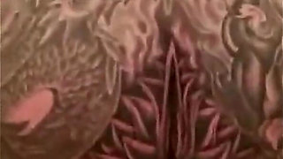 Asshole Tattoo, BJ, Getting Fucked Hard