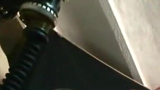 Penis humiliating in gas mask