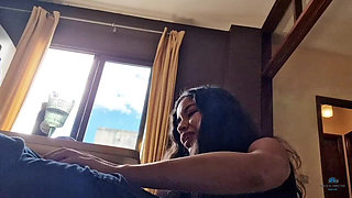 Step Daughter Dry the Dick of Stepfather