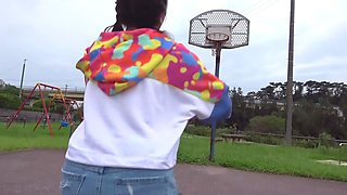 Softcore solo with cute asian chick Akane Ozora