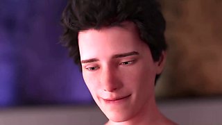 Impossibly busty hentai cougar smashes monster young cock in 3d scenes