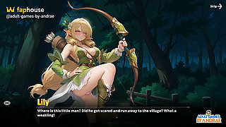 Isekai: Waifu Overlord Gameplay Part 11 - Elira Noctilum H-scene: a Sexual Therapy Visit