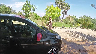 Outdoor Car Wash Fuck