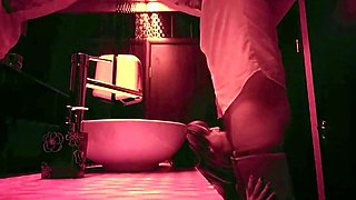 Rough Sex in the Club Bathroom with an 18-Year-Old Amateur