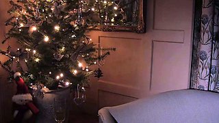 Asian teen plays with toys on webcam