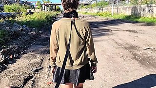 Amateur fetish BDSM action with redhead