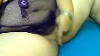 Big-Boobed Colombian BBW on Webcam