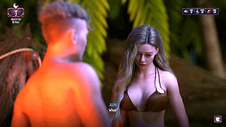 Stranded & Naked 1 - College Blonde Megan Got Fucked Hard All Night