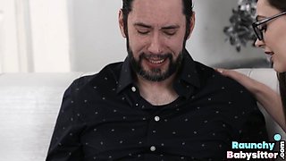 21yo babysitter throat and pussydrilled by perv boss