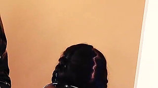 Backstage - Behind the Scenes - Teacher Student Roleplay - Lesbians in Fetish Pvc Pussy Throat Fuck