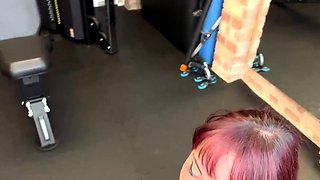 Audrey Reid Pumps Her Trainer's Cock