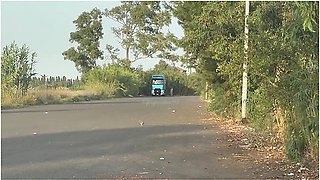 I Make The Trucker Cum In Public Cuckold Husband Watches Slutty Wife With Strangers