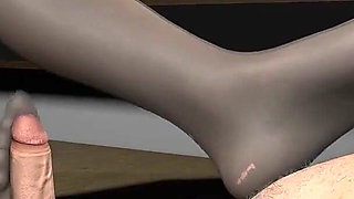 Asian Boss Bitch Had a Naked Assistant for Her Femdom Fantasy