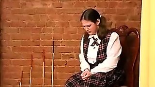Redhead in bdsm spanked and anal fucked