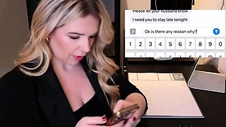 Anna Scot - Cheating Hot Wife Is Fucking Her Boss - Custom