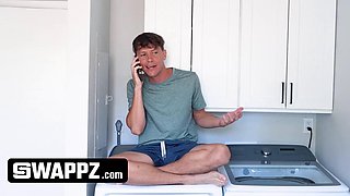 SWAPPZ - Dirty Nikki And Her Stepbro To Creampie My Stepsister For Our Initiation - David Lee