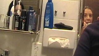 Two Amateur German Girls Showering Together