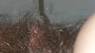 Pissing Woman, Hairy Pussy Pissing