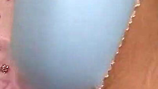 Vibrator Stuffed Sloppy Pussy Clenching in Ecstasy