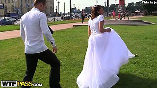 Rough anal fucking at wedding orgy