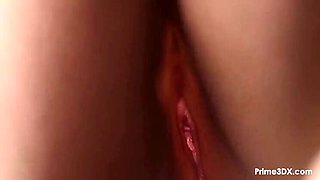 Miami Futanari Sex - Big Tits Blowjob POV in Kitchen 3D Animation