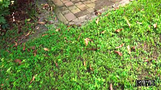 Ethan's Wild Ball Passion in a Public Outdoor Encounter