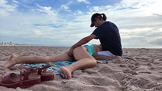 I Asked My Stepson to Give Me a Back Massage on the Beach, but He Turned Out to Be a Real Brat...