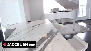 Virgin beauty Mickey Tyler gets stepdaddy's dick